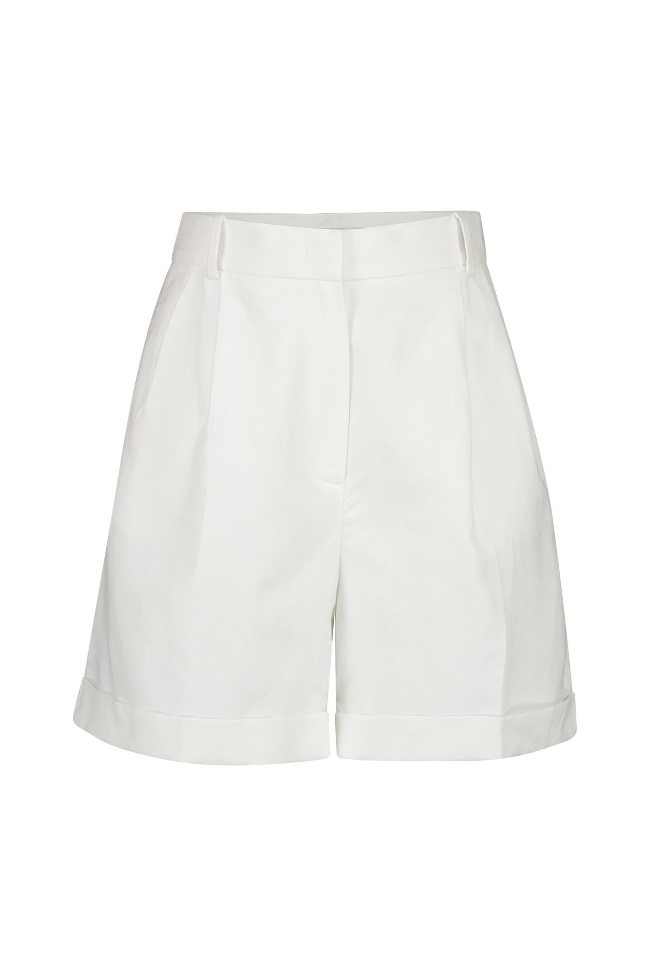 Leinenshorts Regular Fit - Z00-YELLOW - Weiß