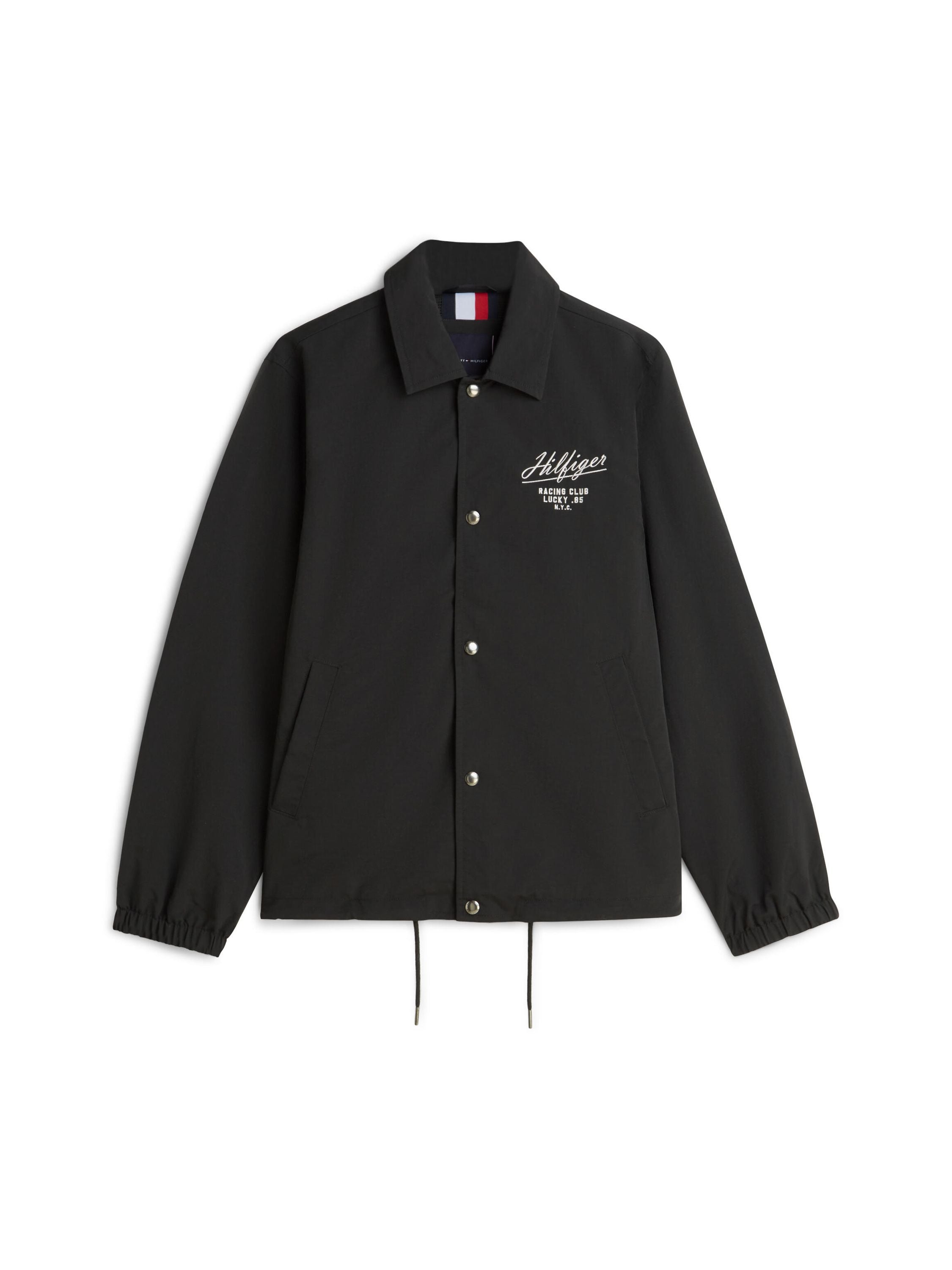 Übergangsjacke mit aufliegendem Kragen - BDS-BLACK - Schwarz