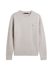 Strickpullover aus Bio-Baumwolle - P01-GREY - Grau