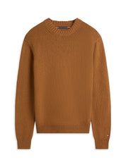 Strickpullover aus Baumwolle - GWP-BROWN - Braun