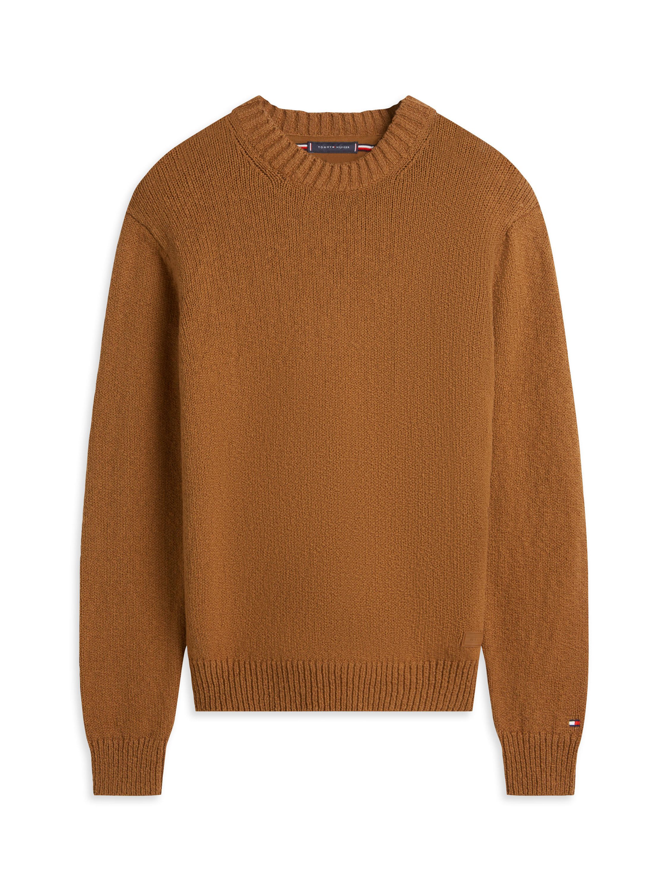 Strickpullover aus Baumwolle - GWP-BROWN - Braun