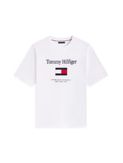 T-Shirt aus Bio-Baumwolle - YBR-WHITE - Weiß