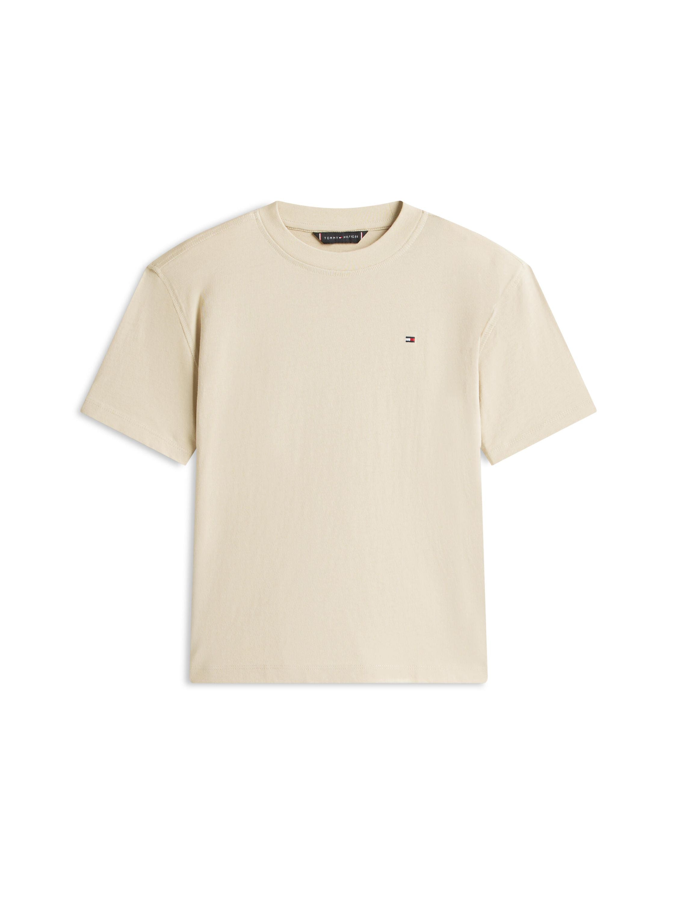 T-Shirt aus Baumwolle - ABY-BEIGE - Beige