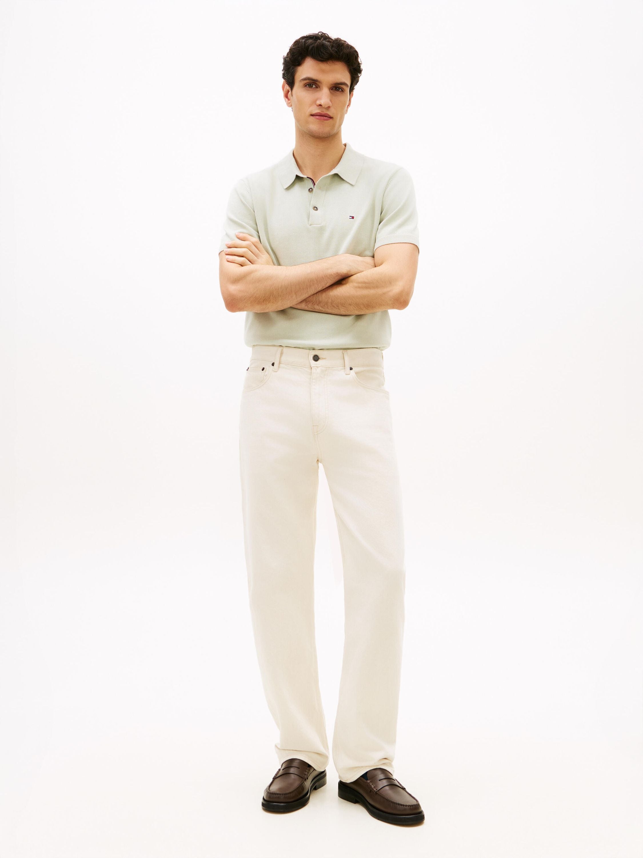 Jeans Relaxed Fit - YBL-WHITE - Creme