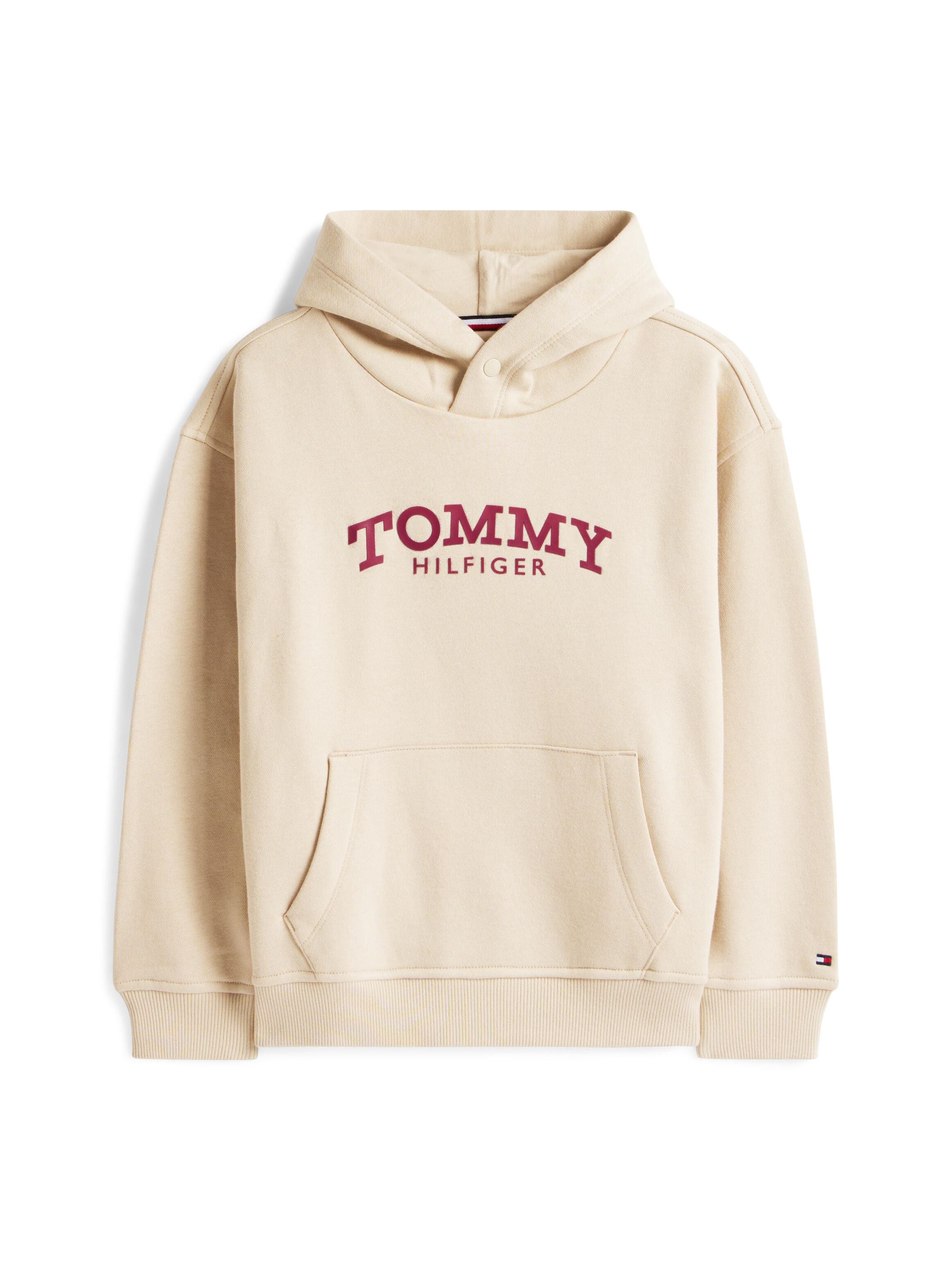 Sweathoodie aus Baumwollmix - ABY-BEIGE - Beige