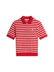 Poloshirt gestreift - 0EW-RED - Rot