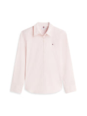 Bluse gestreift aus Baumwolle - 0D5-PINK - Rosa