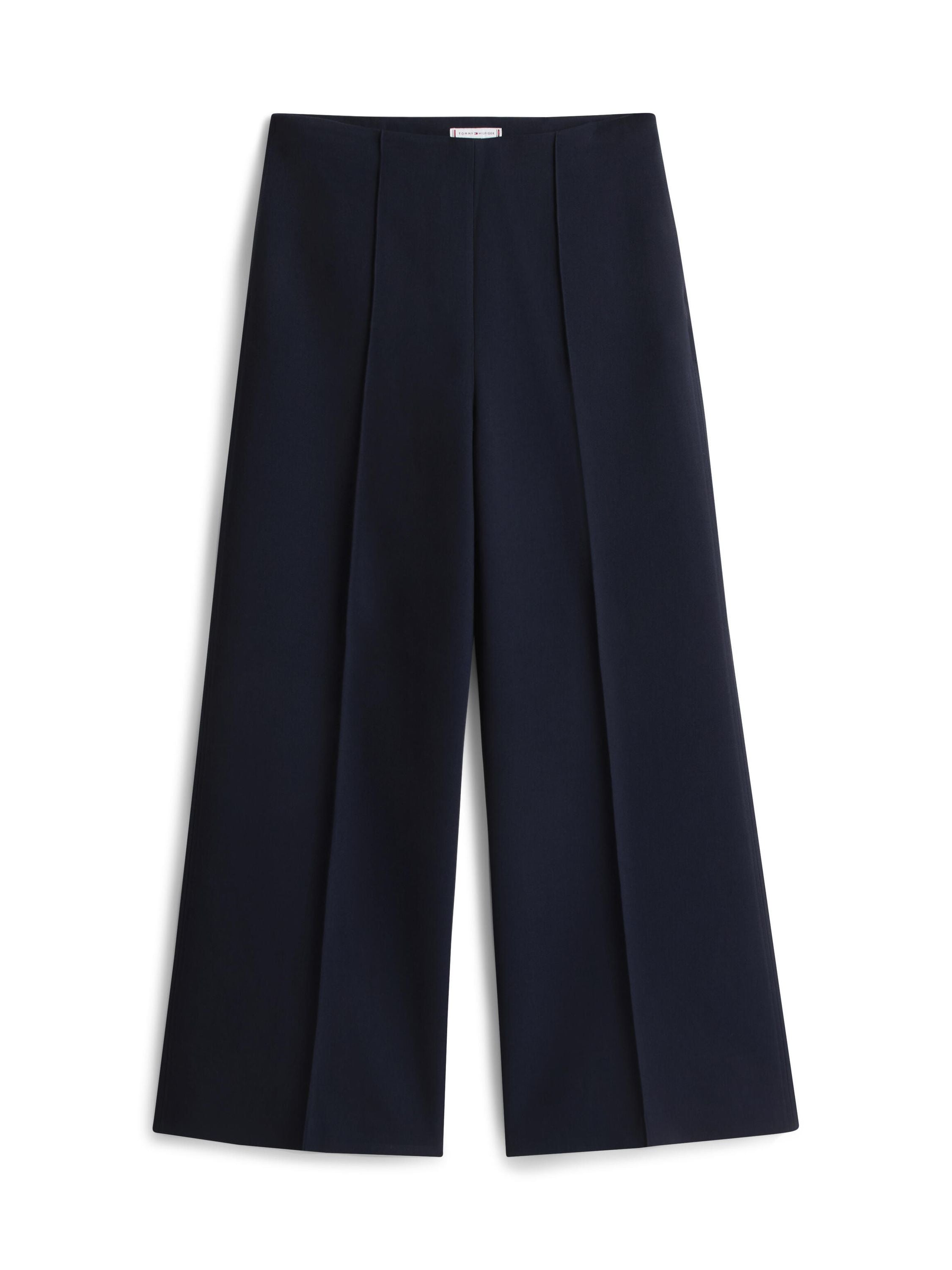 Bundfaltenhose Wide Leg - C1G-BLUE - Blau