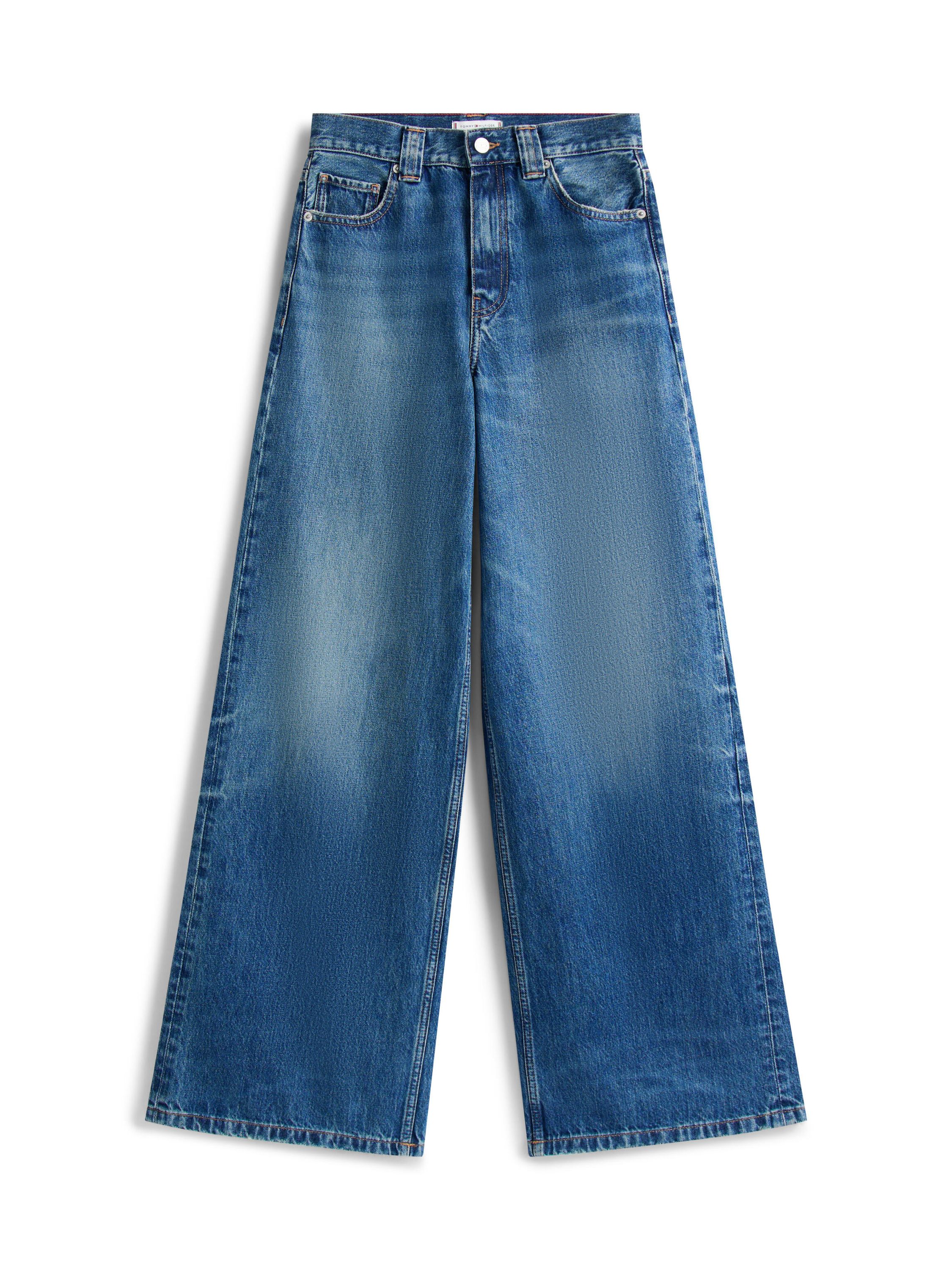 Jeans Wide Leg - 1A5-DENIM - Blau