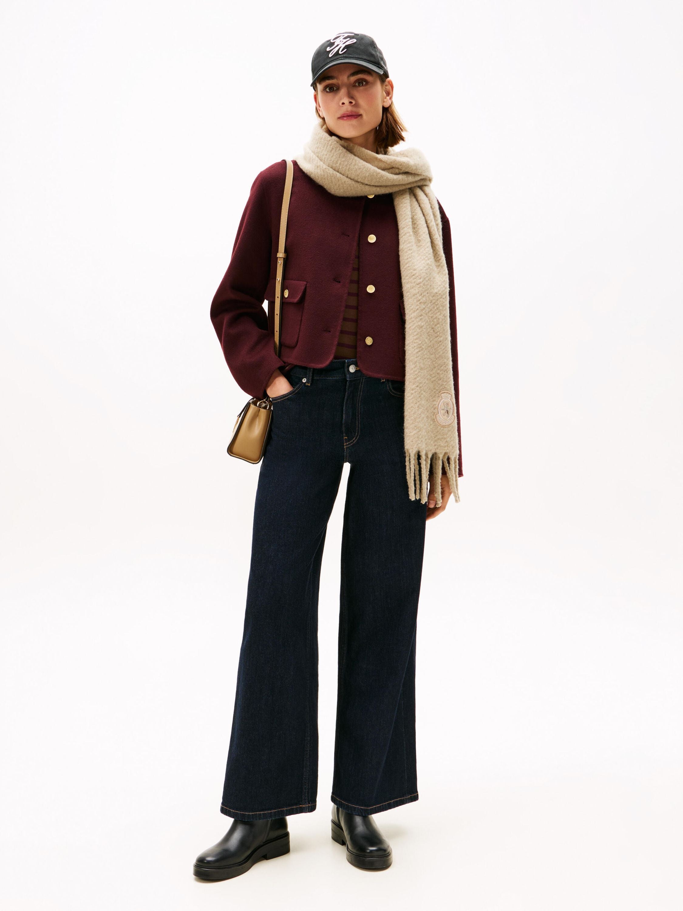 Jeans Wide Leg - 1AP-DENIM - Blau