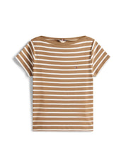 T-Shirt aus Baumwolle - 0BP-BROWN - Braun