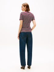 T-Shirt CODY Slim Fit - 0E1-RED - Rot
