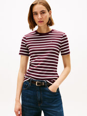 T-Shirt CODY Slim Fit - 0E1-RED - Rot