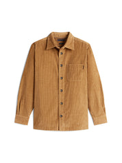 Cordovershirt aus Baumwolle - 0HD-BROWN - Braun