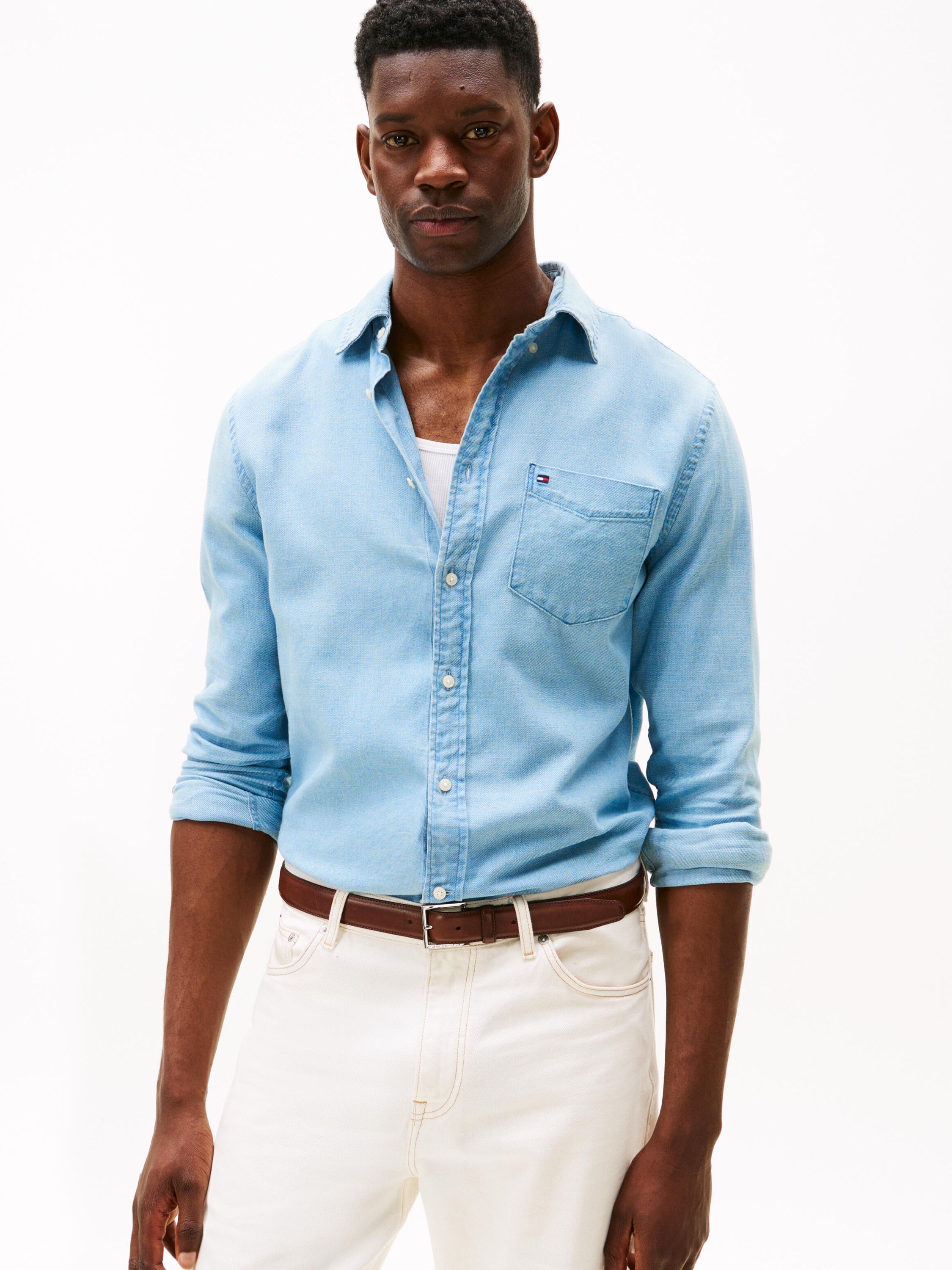 Jeanshemd - 0GZ-BLUE - Blau