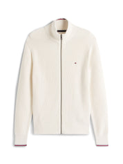 Strickjacke aus Bio-Baumwolle - Z00-YELLOW - Creme