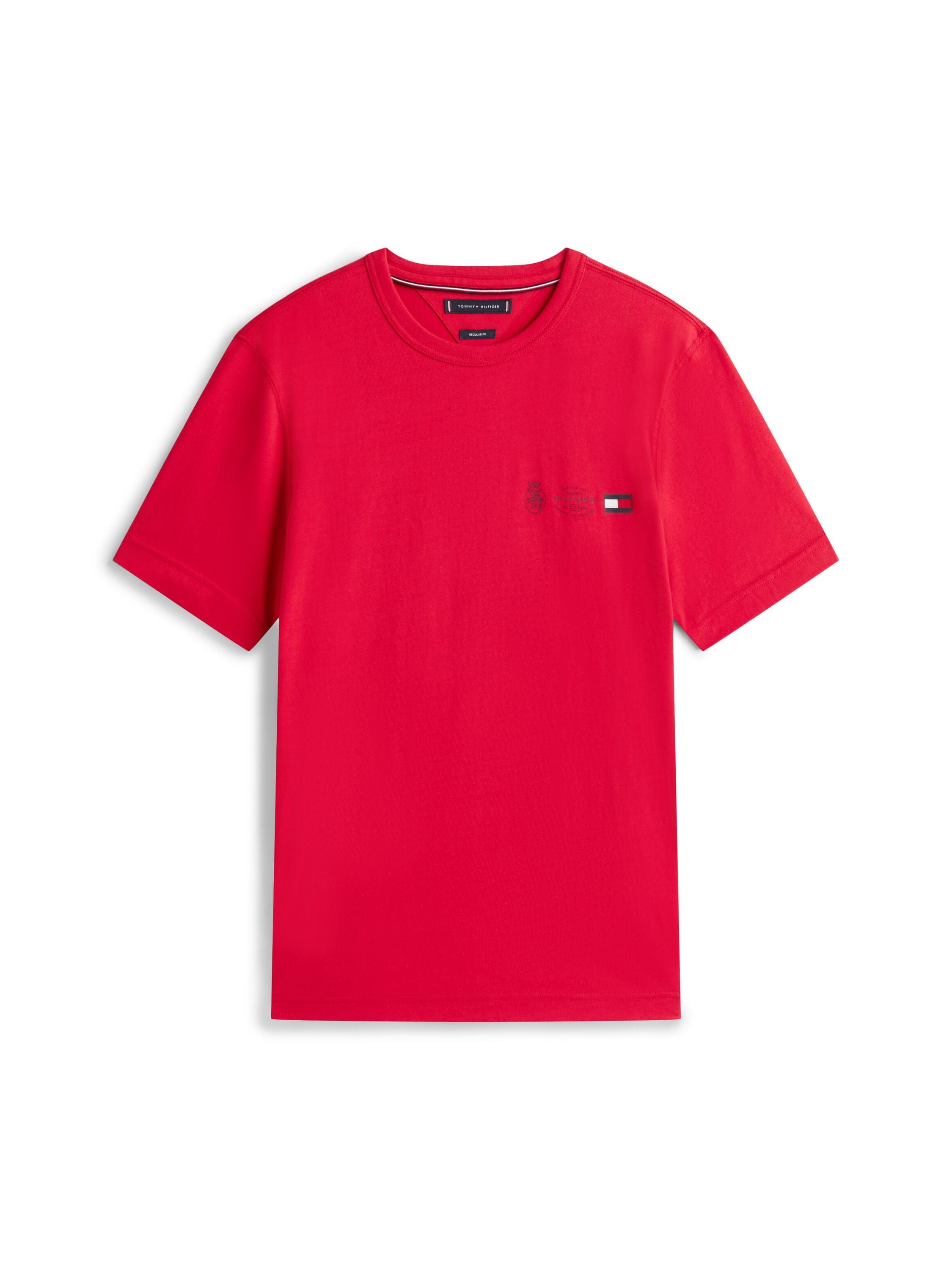 T-Shirt aus Baumwolle - XLD-RED - Rot