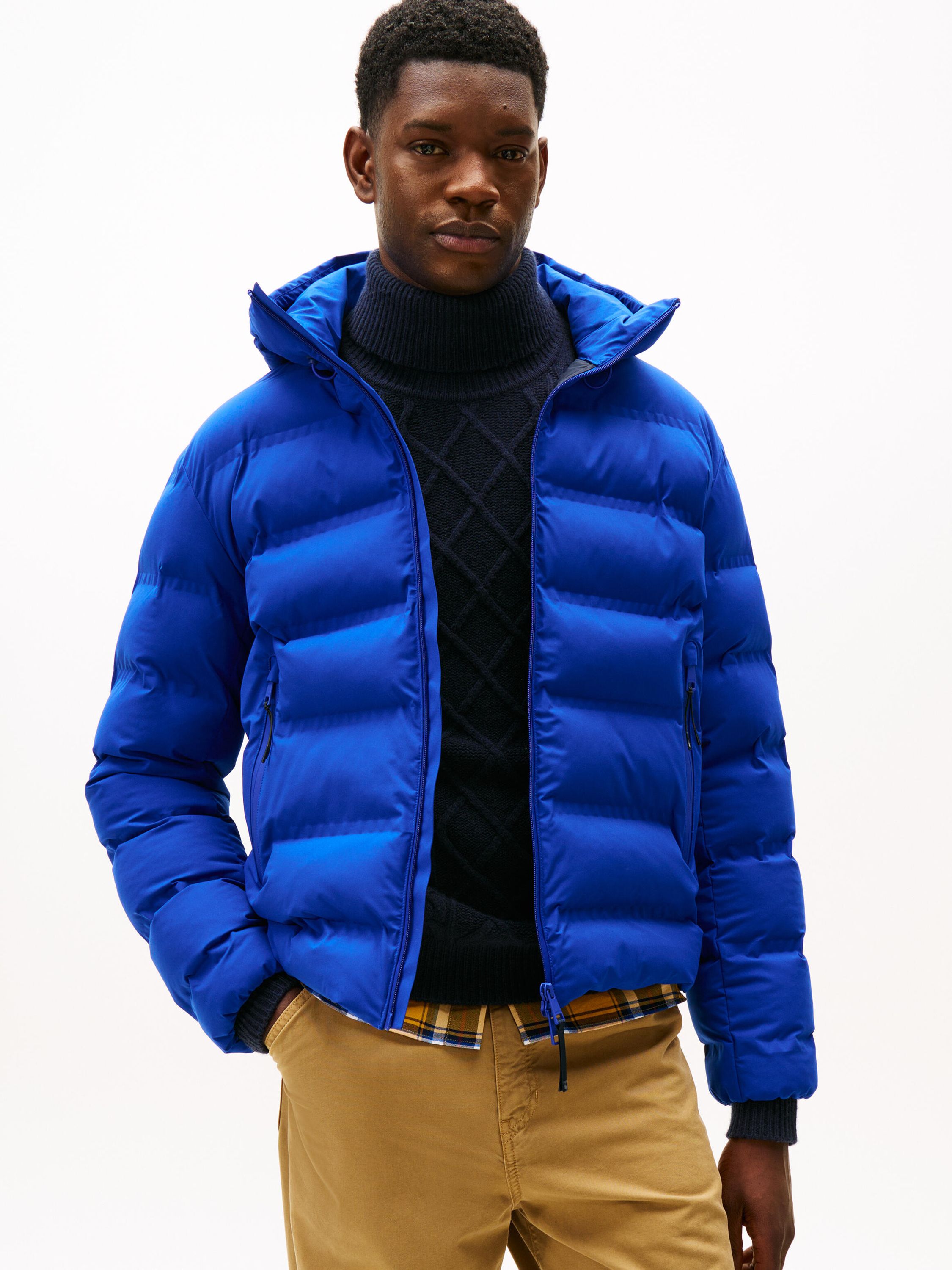Steppjacke - D03-BLUE - Blau