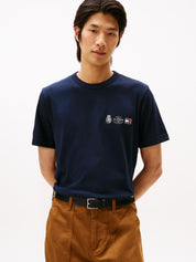 T-Shirt aus Baumwolle - DW5-BLUE - Blau