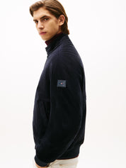 Cordbomberjacke mit Stehkragen - DW5-BLUE - Blau