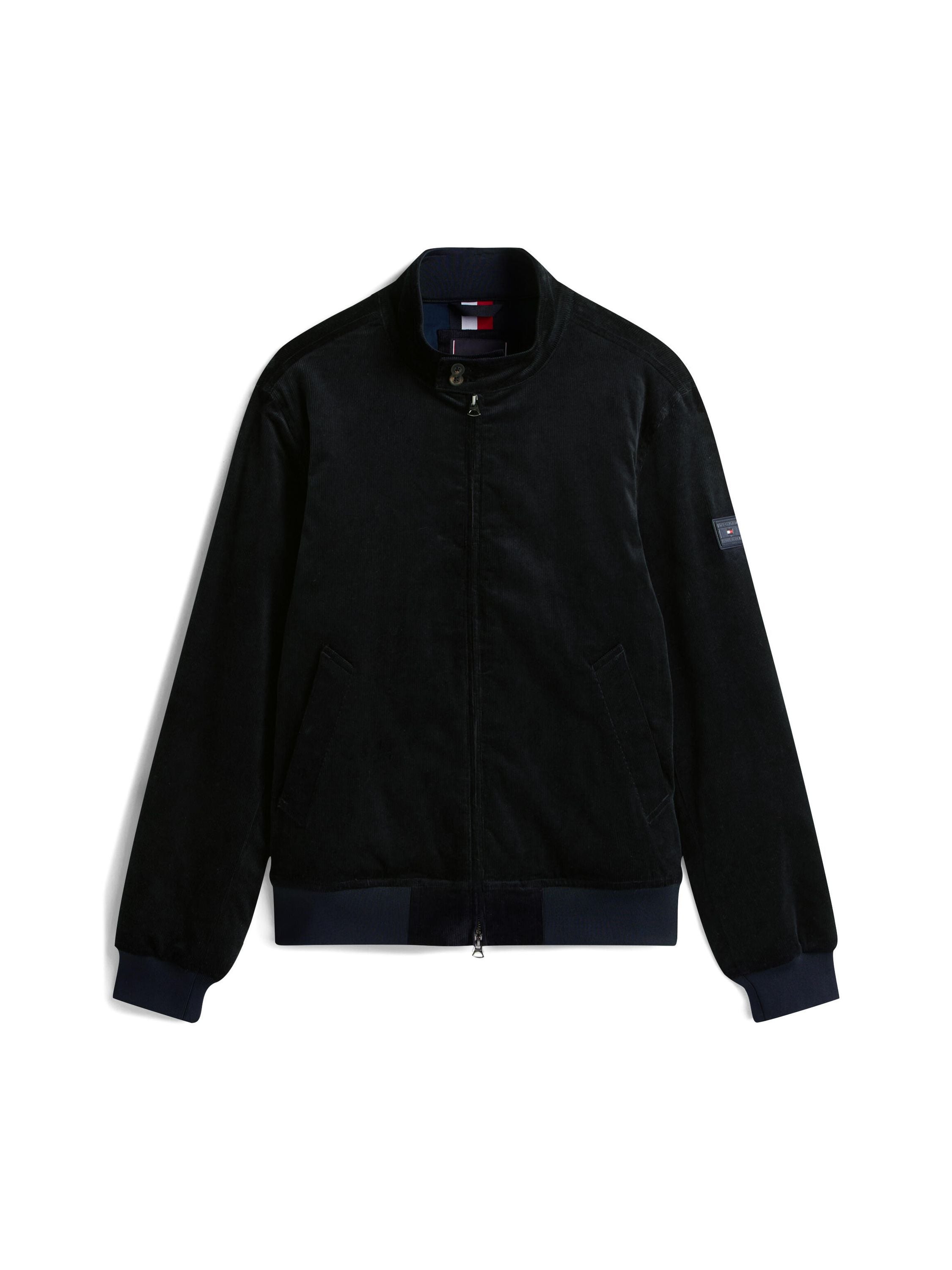 Cordbomberjacke mit Stehkragen - DW5-BLUE - Blau