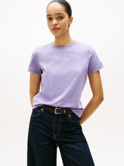 T-Shirt aus Baumwolle - W0G-PURPLE - Violett