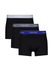 Relaxed Fit Trunks 3er-Pack - R9B-BLUE - Schwarz