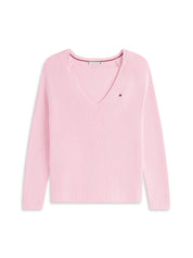 Strickpullover aus Baumwolle - TPG-PINK - Rosa