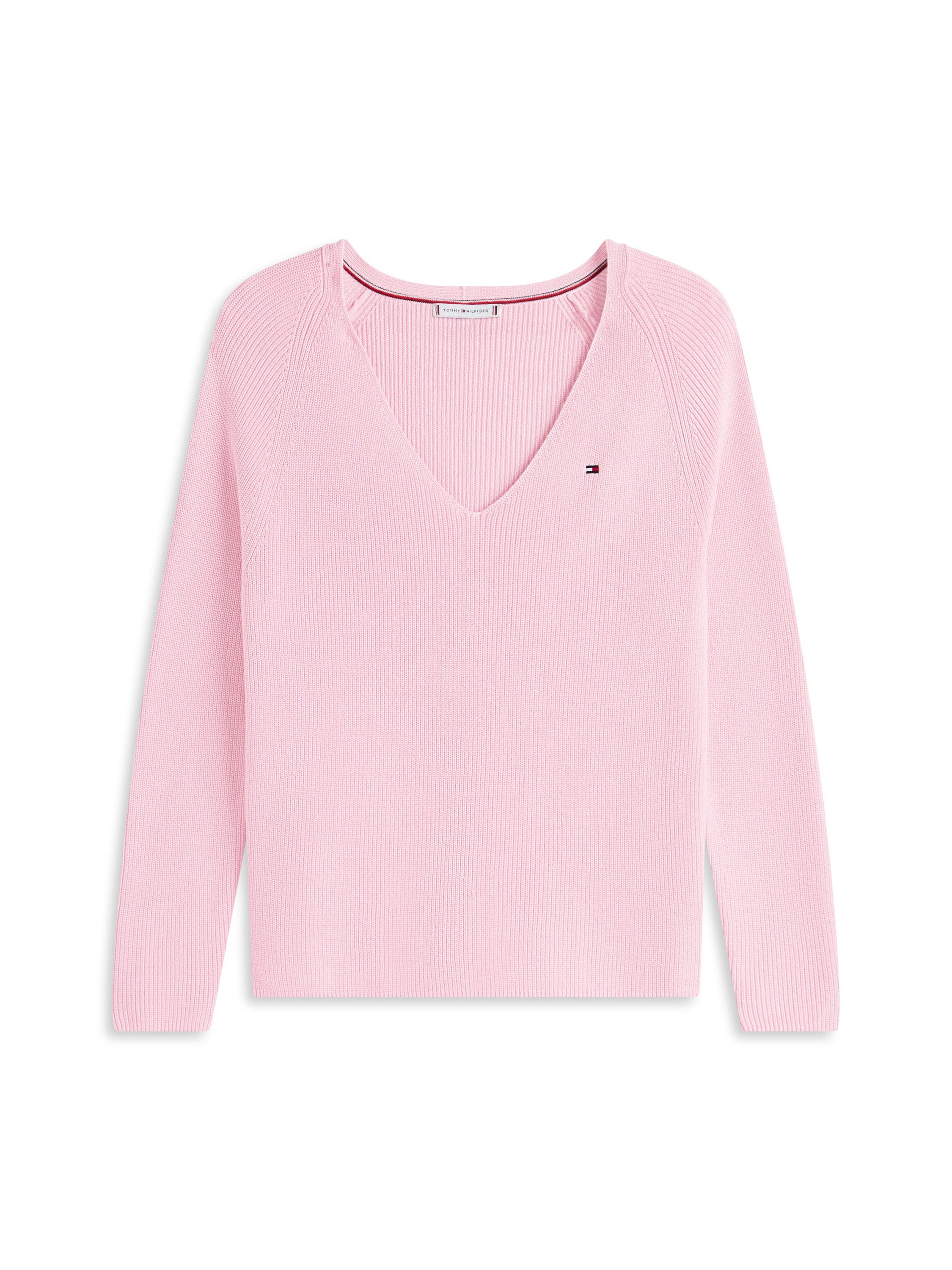 Strickpullover aus Baumwolle - TPG-PINK - Rosa