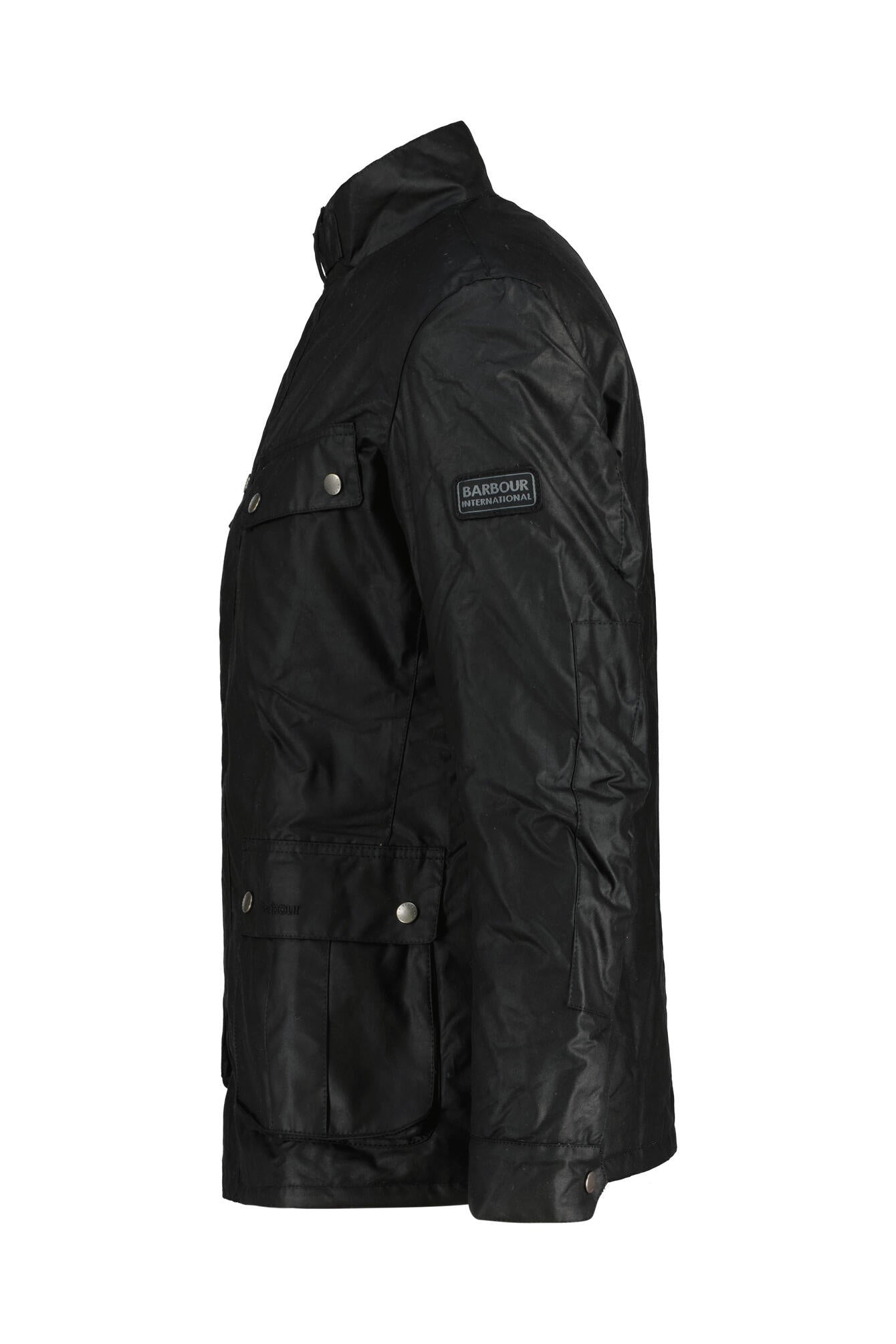 Wachsjacke DUKE - BK91-Black - Schwarz