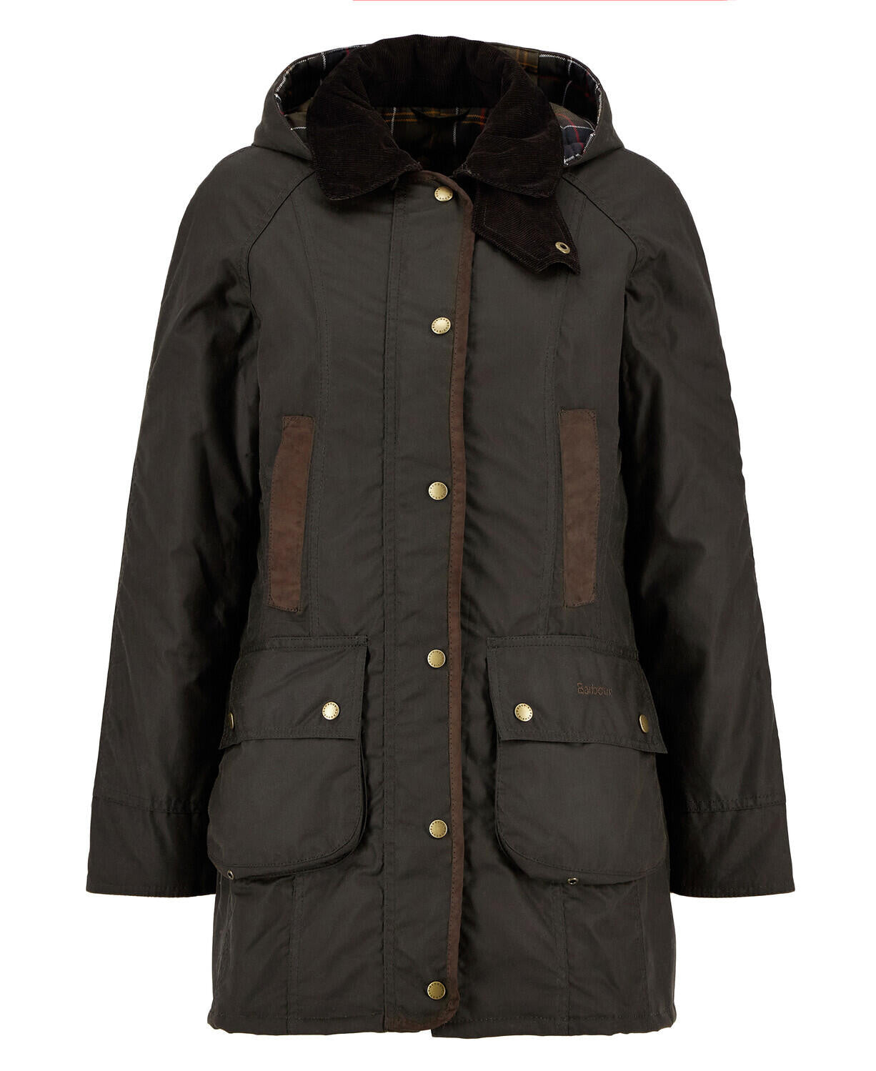 Wachsjacke BOWER WAX - OL71-Olive/C - Khaki