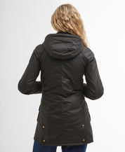 Wachsjacke BOWER WAX - OL71-Olive/C - Khaki