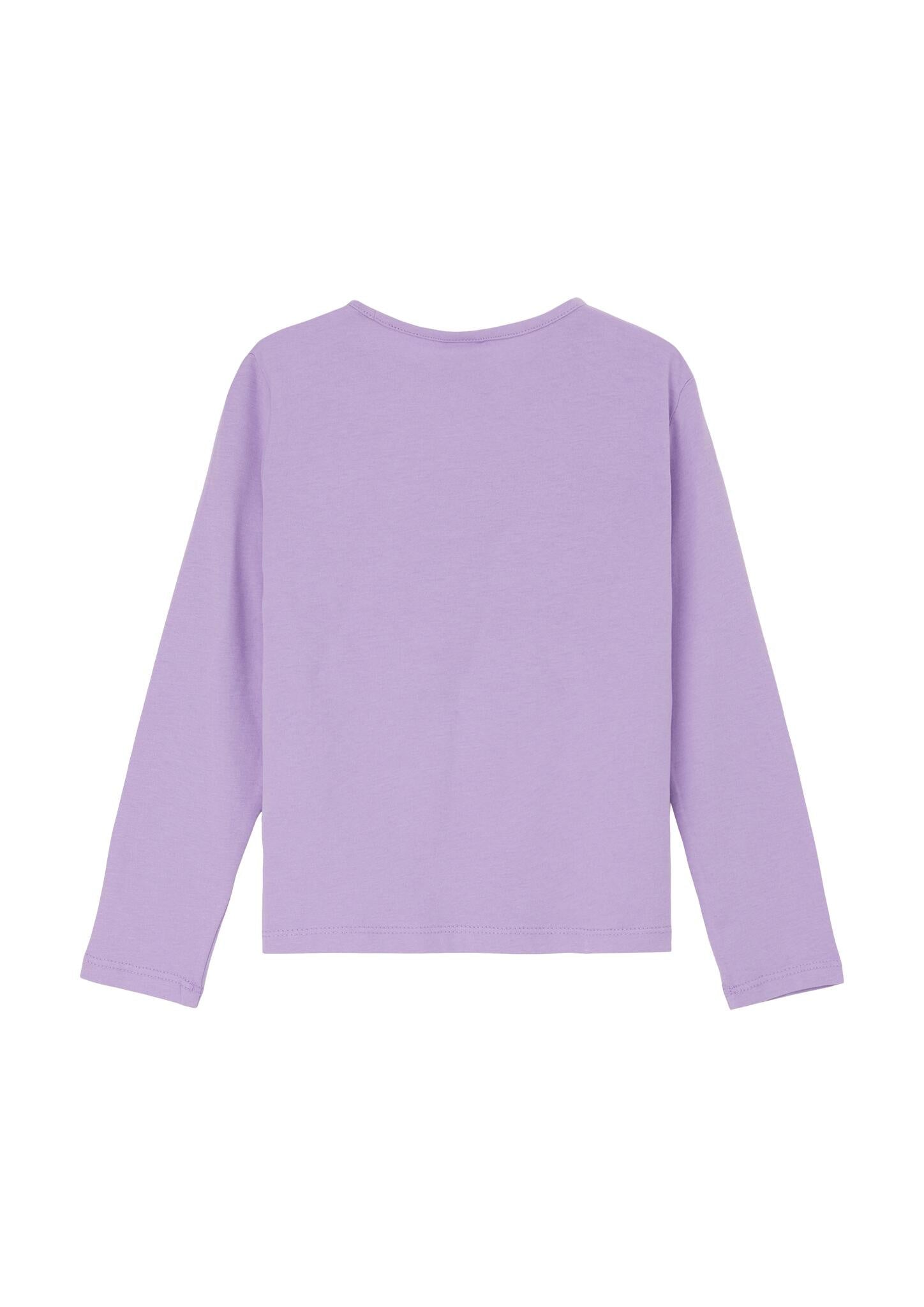 Longsleeve mit Print - 47D1-LILAC/PINK - Violett