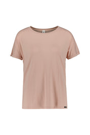 Schlaf-T-Shirt aus Viskose - S675-rose smoke - Rosa