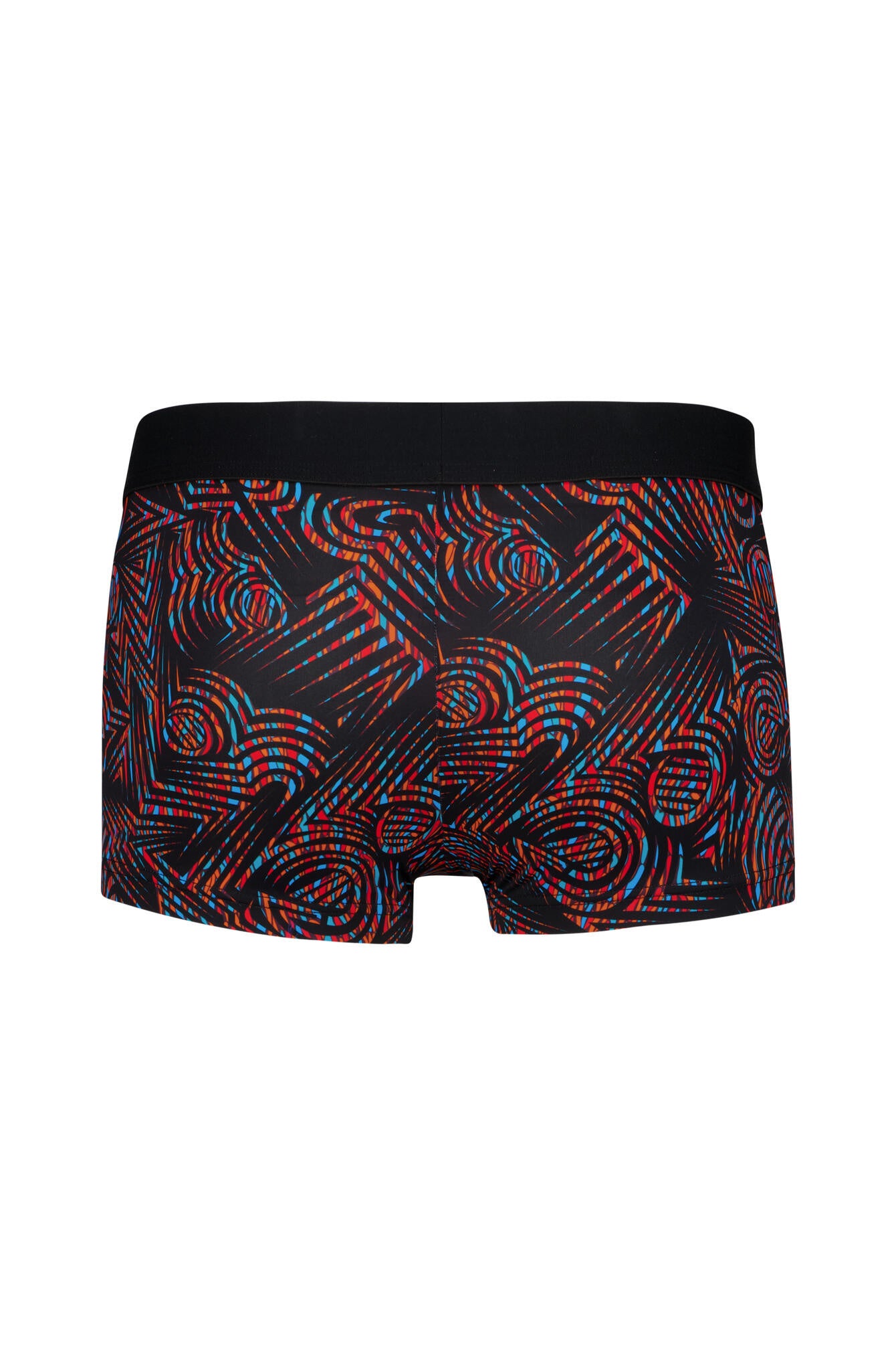 Boxershorts Tanzania - P004-black print - Mehrfarbig