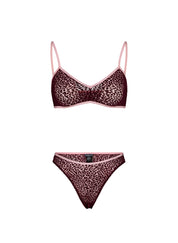 Leoparden Set mit Tanga