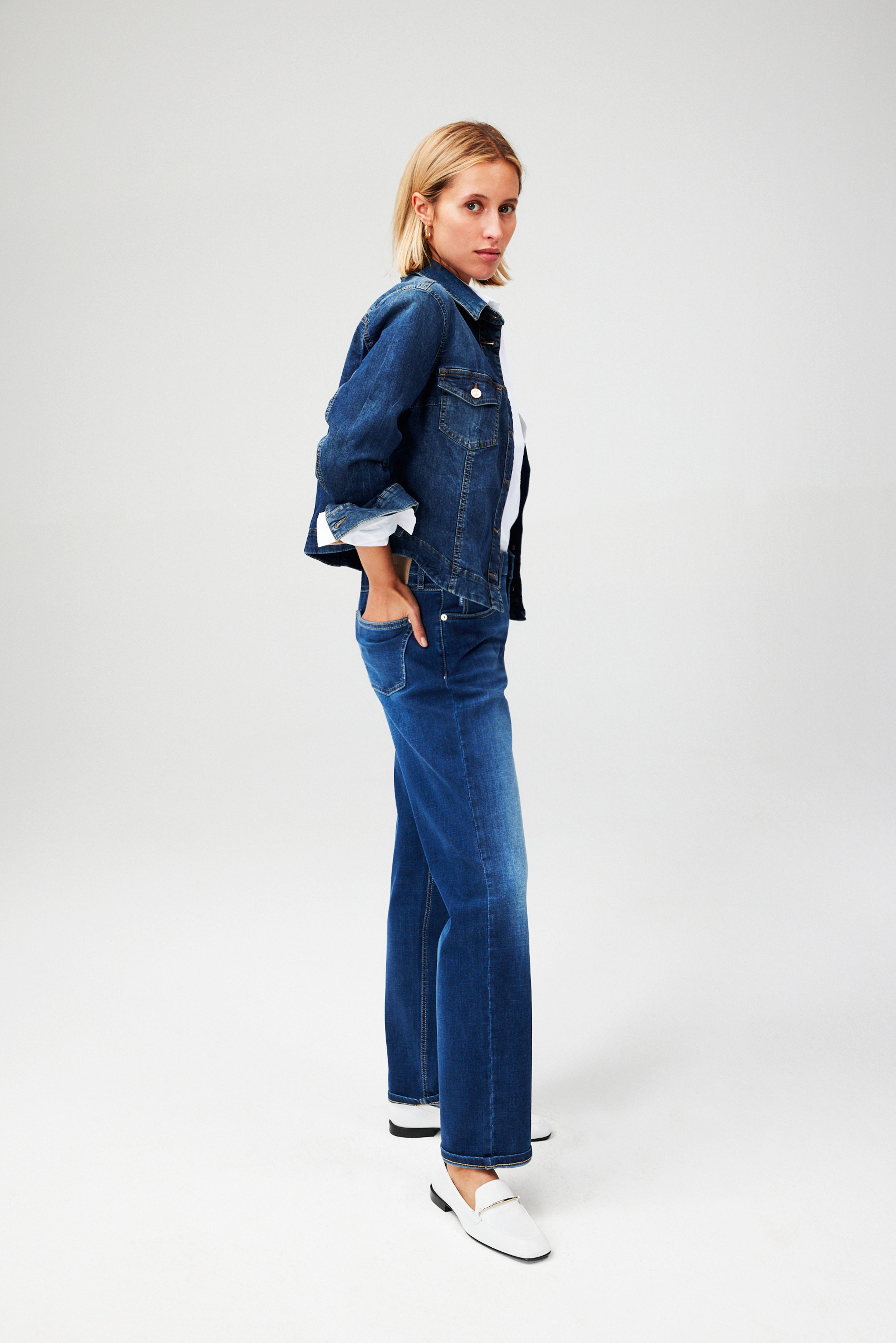 Straight Leg Jeans