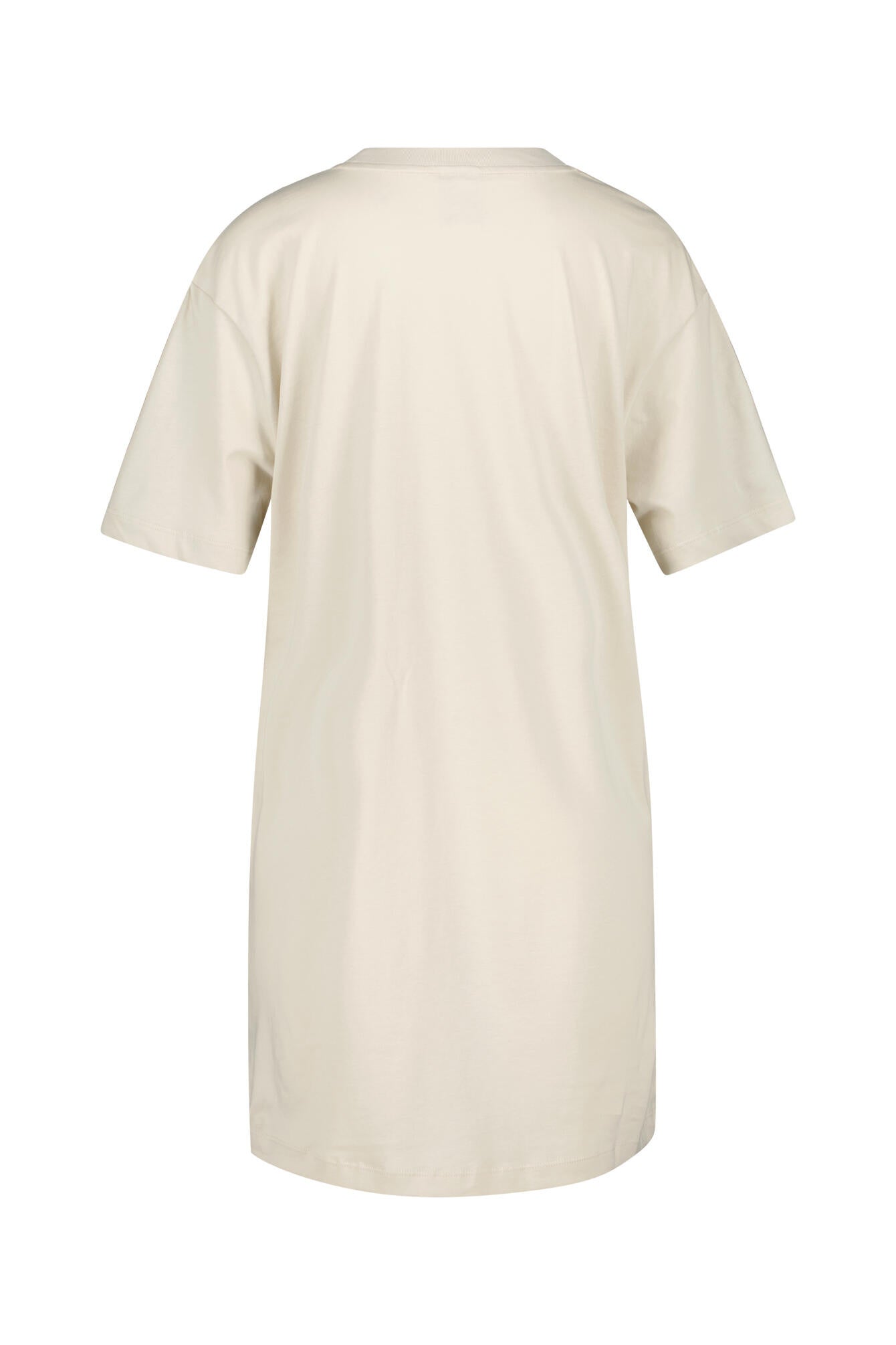 T-Shirt-Kleid mit aufgesticktem Logo - 104-LT OREWOOD BRN/SAIL - Beige