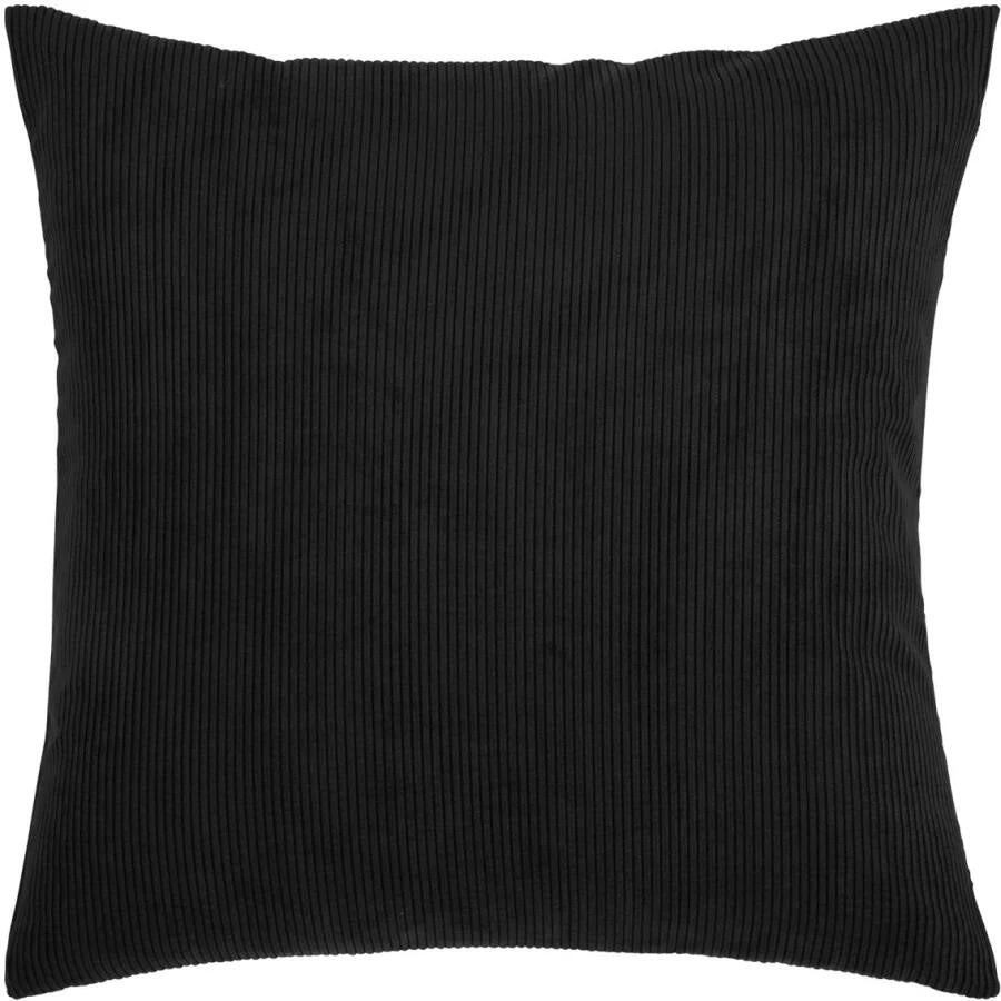 Kissenbezug Casual 40x40 - U90 Black - Schwarz