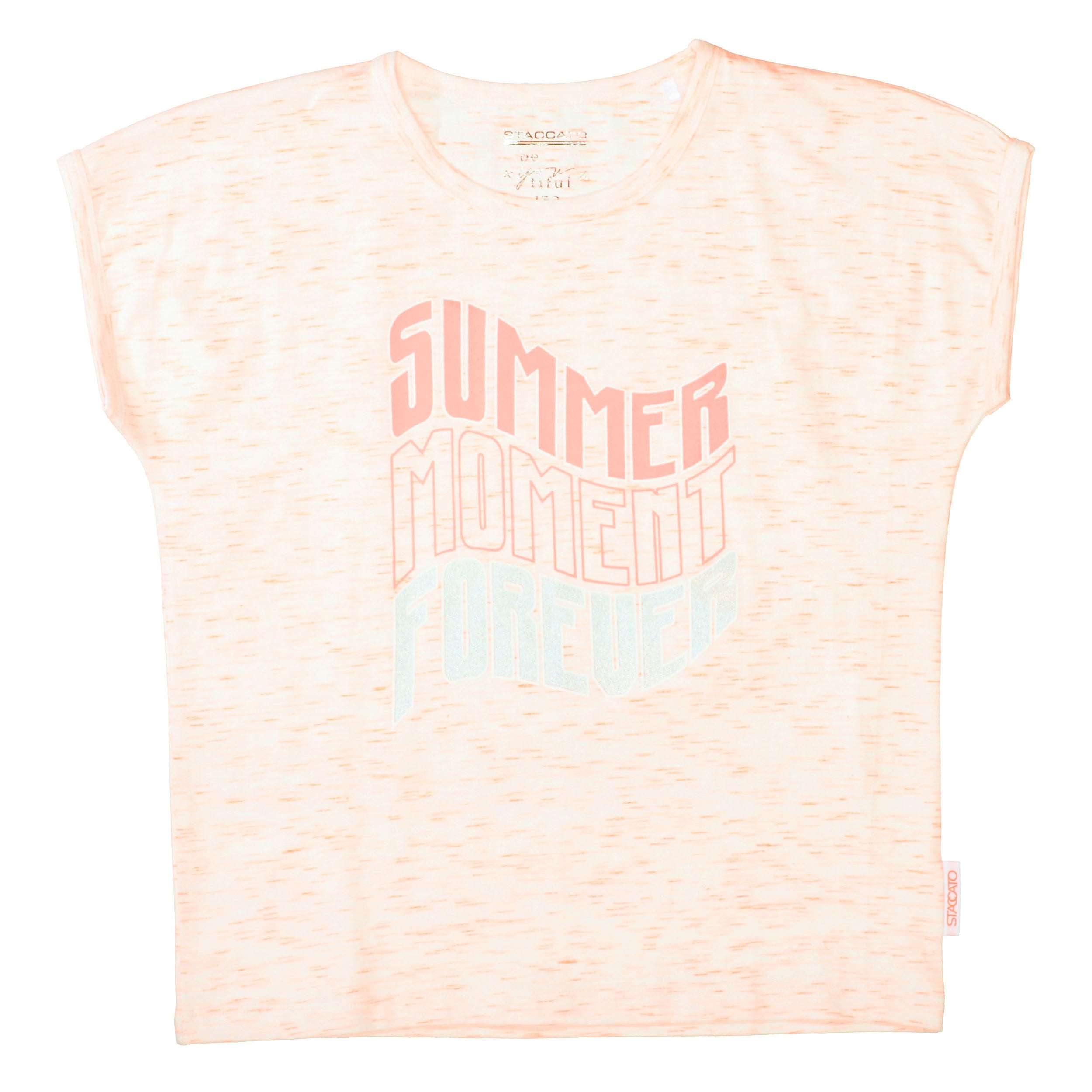 T-Shirt - 411 NEON PEACH MEL - Pink | Orange